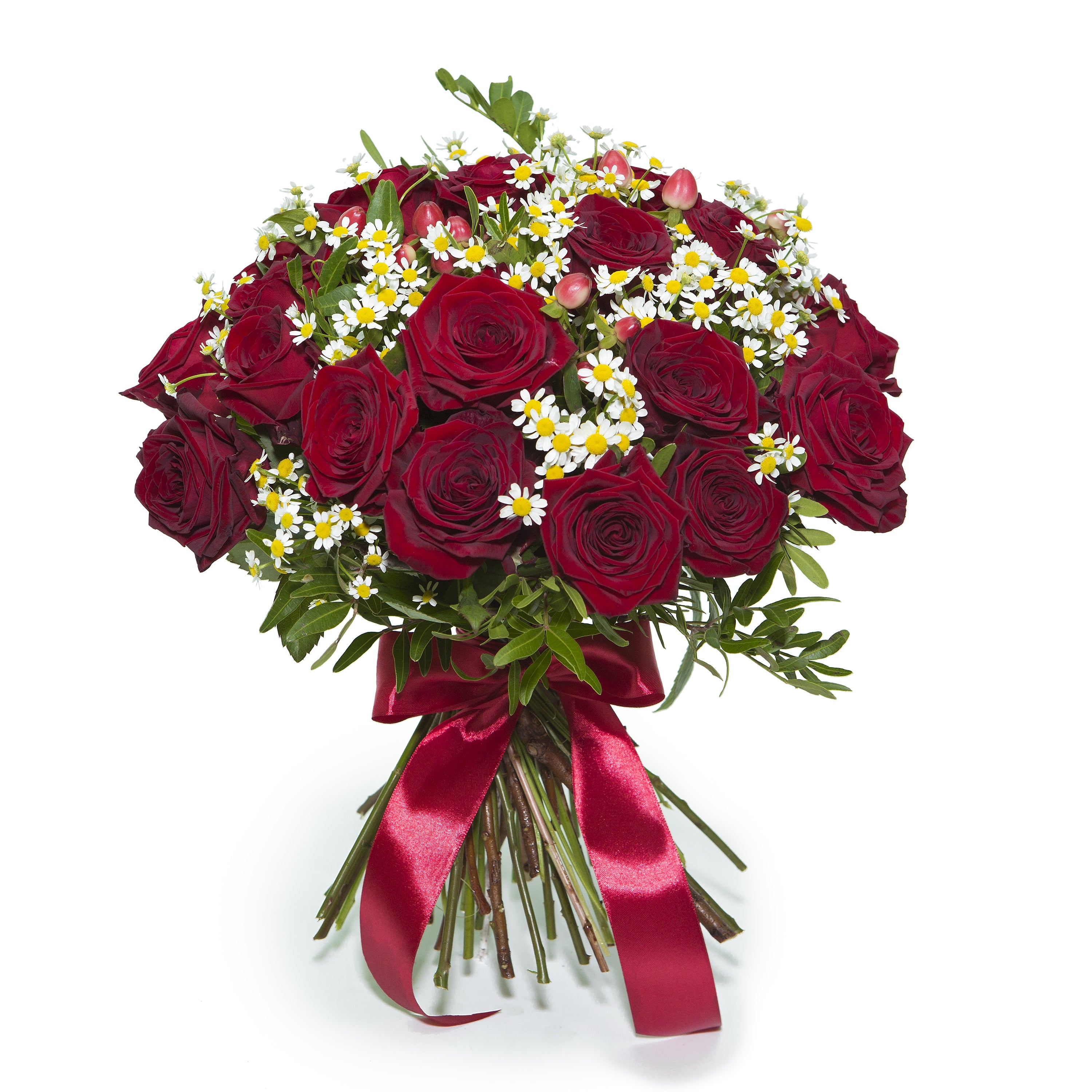 Daisy, Lily, and Rose Bouquet [With Free Delivery]